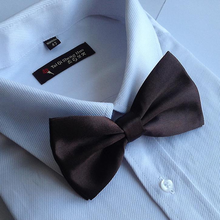 solid mens bow tie for men blue bowtie