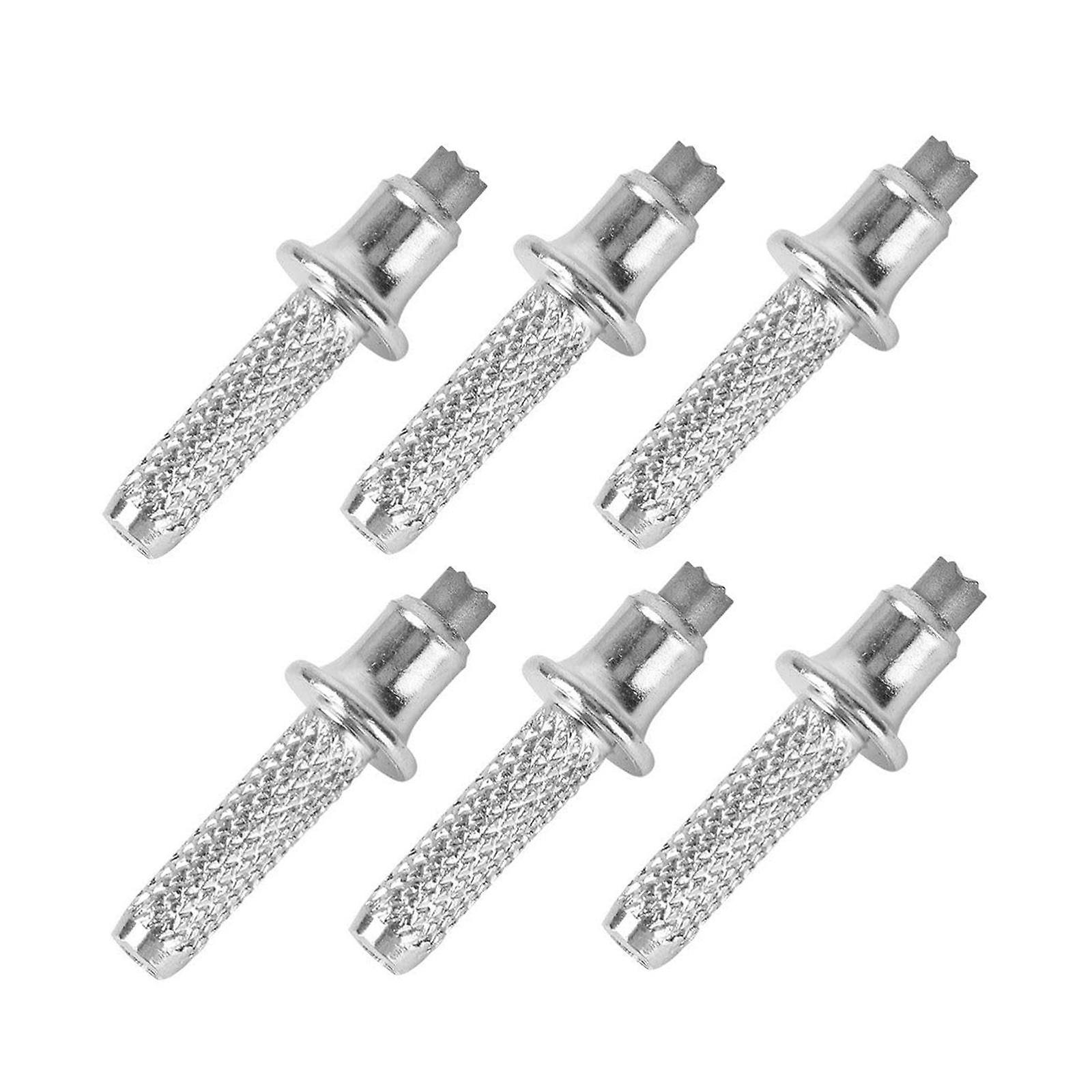 6Pcs Trekking Pole Tip Walking Stick Tip for Mountaineering Camping Trekking