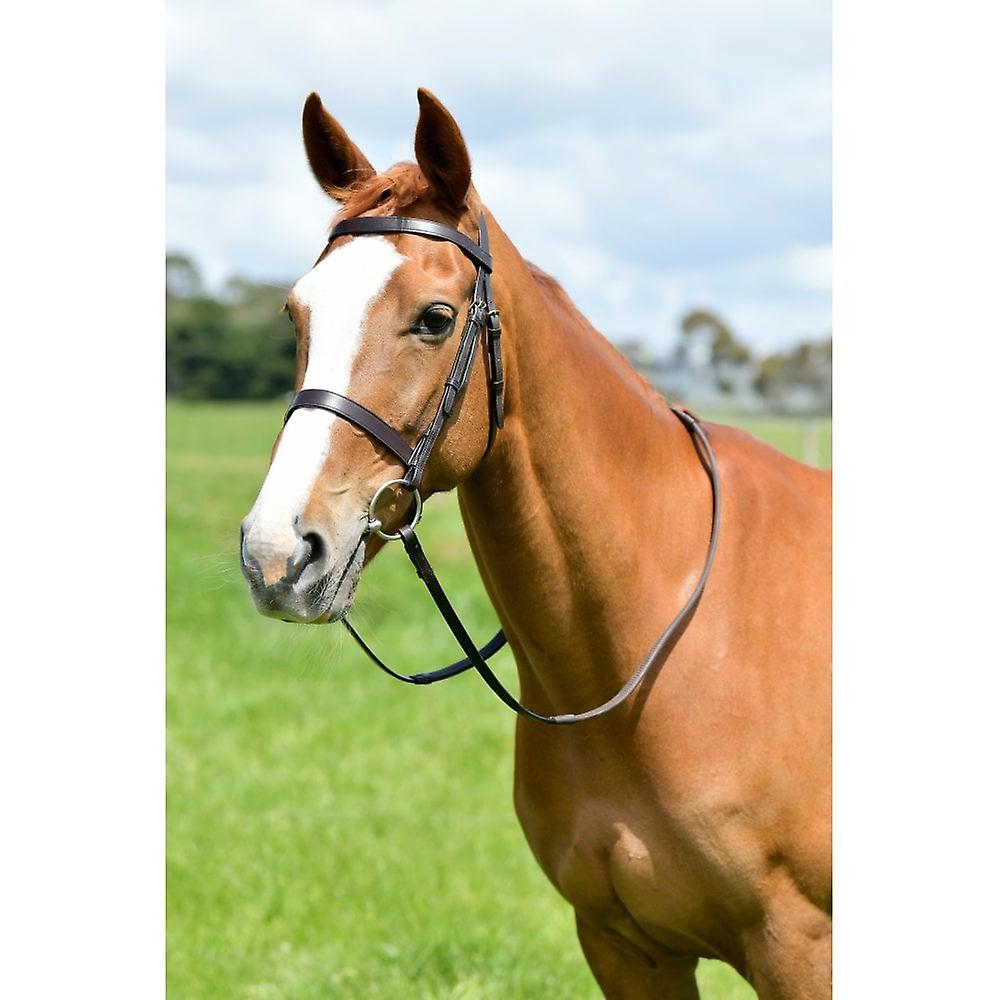 Kincade Classic Flat Hunt Bridle With Reins