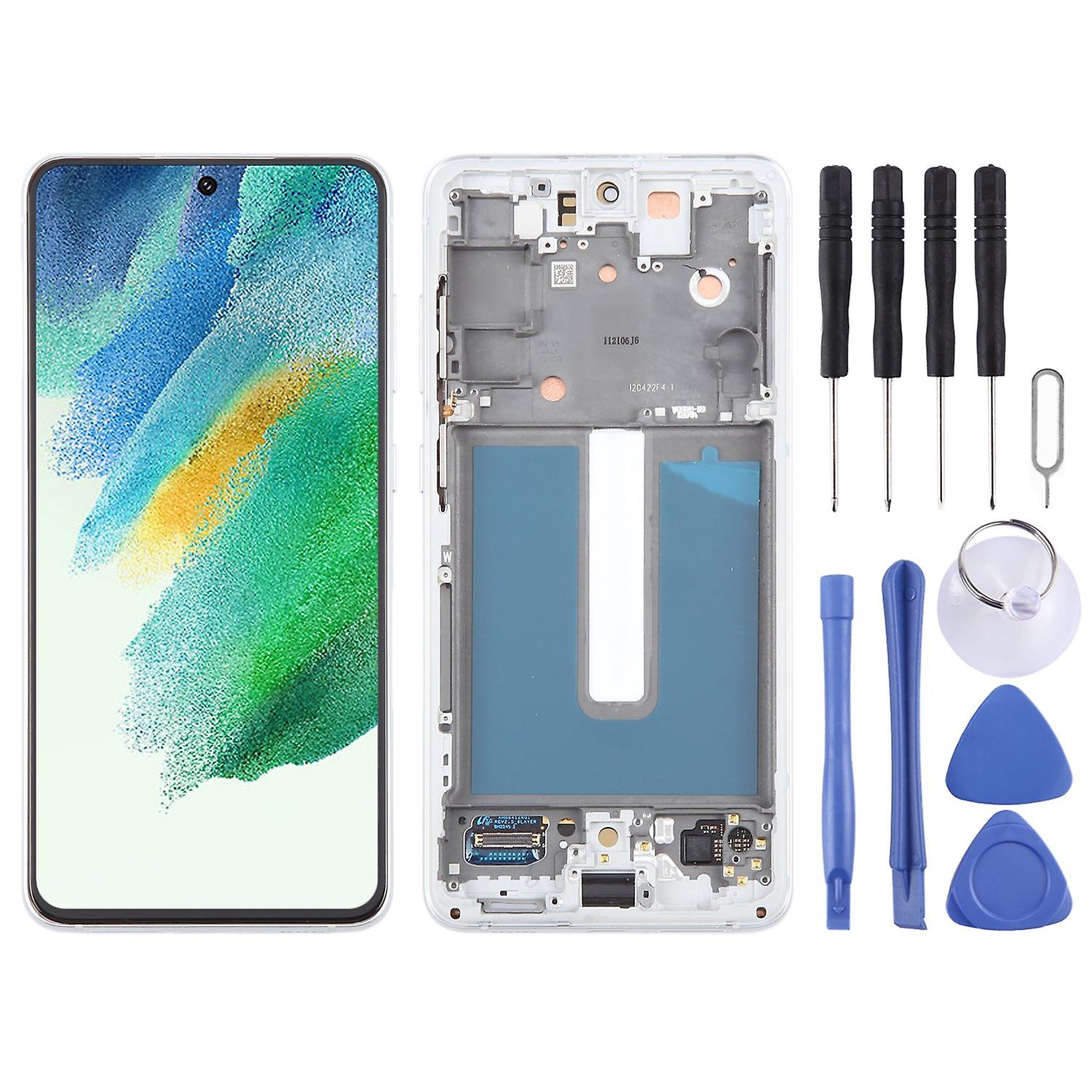 For Samsung Galaxy S21 FE 5G Original LCD Screen with Frame