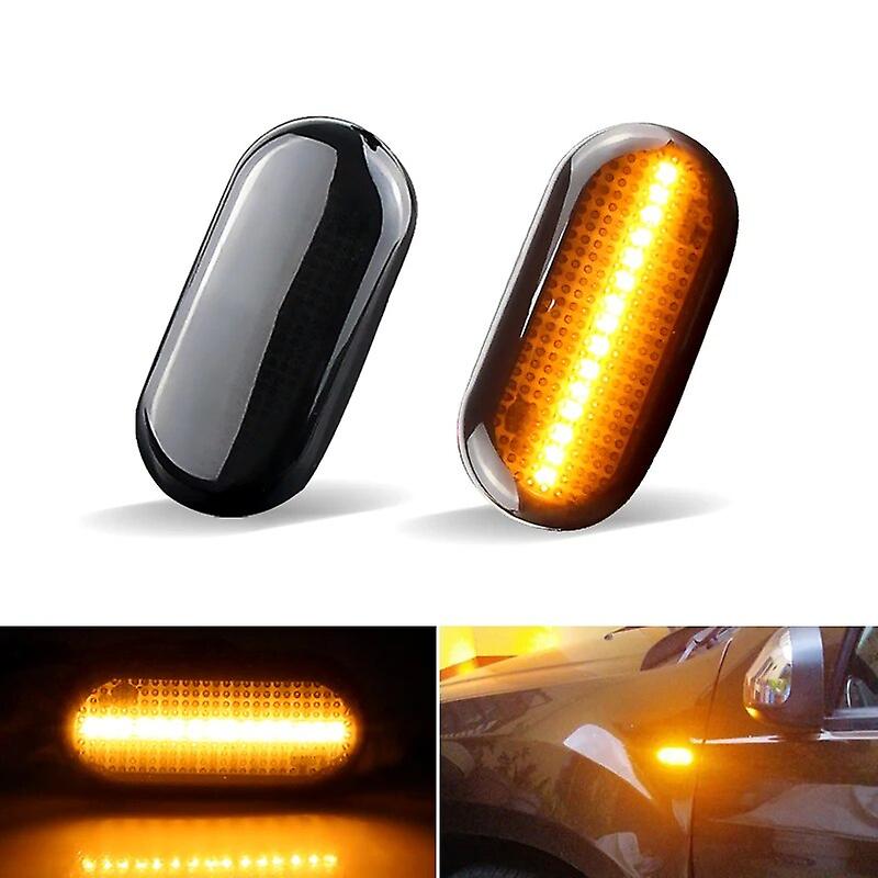 Led Turn Signal Side Marker Light Sequential Flashing For Dacia Duster Dokker Lodgy Renault Megane 1 Clio1 2 Kangoo Espace Smart