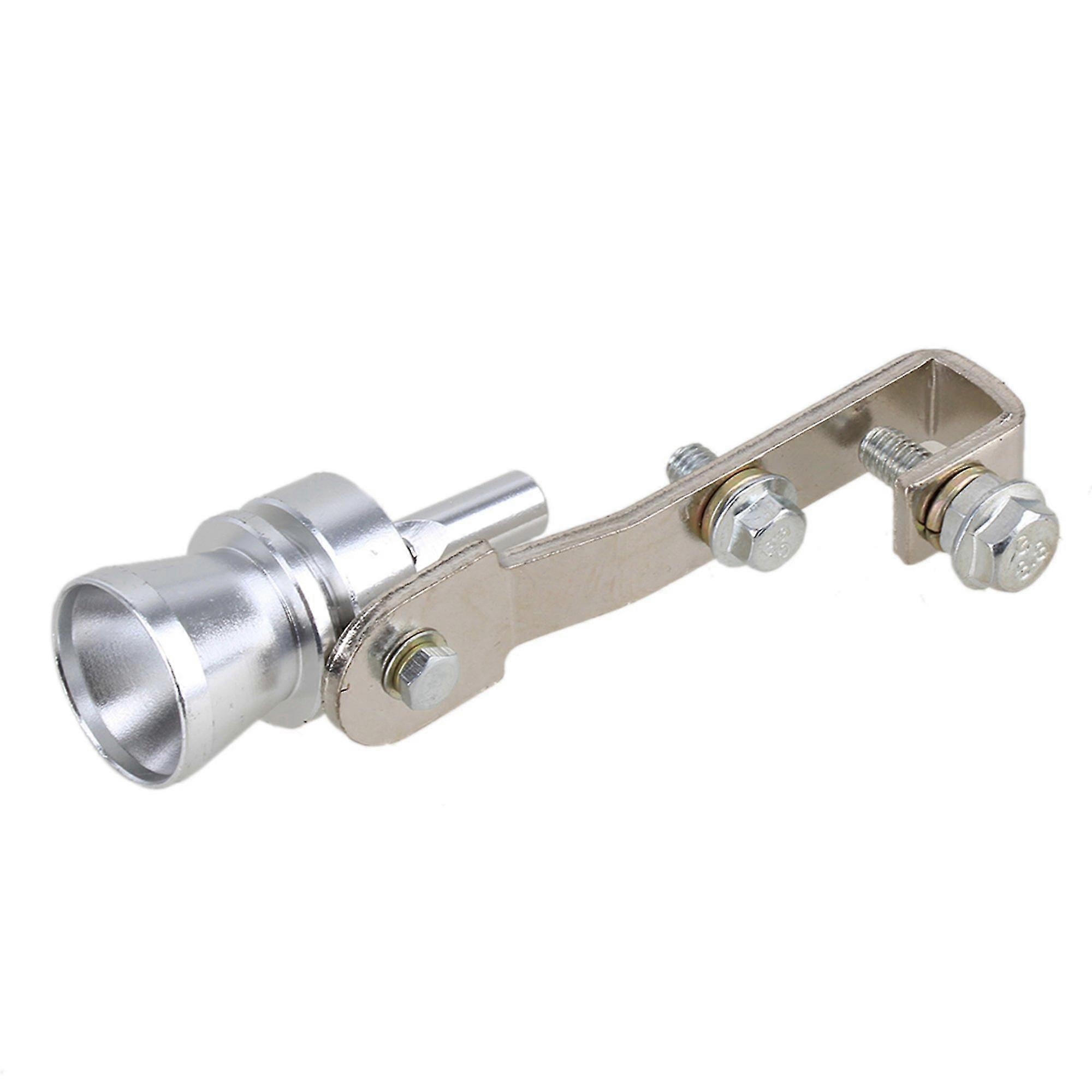 Universal Silver Exhaust Muffler Pipe Whistle