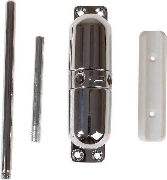 Yale Surface Mounted Door Closer Spring Loaded with Adjustable Tensioner Chrome