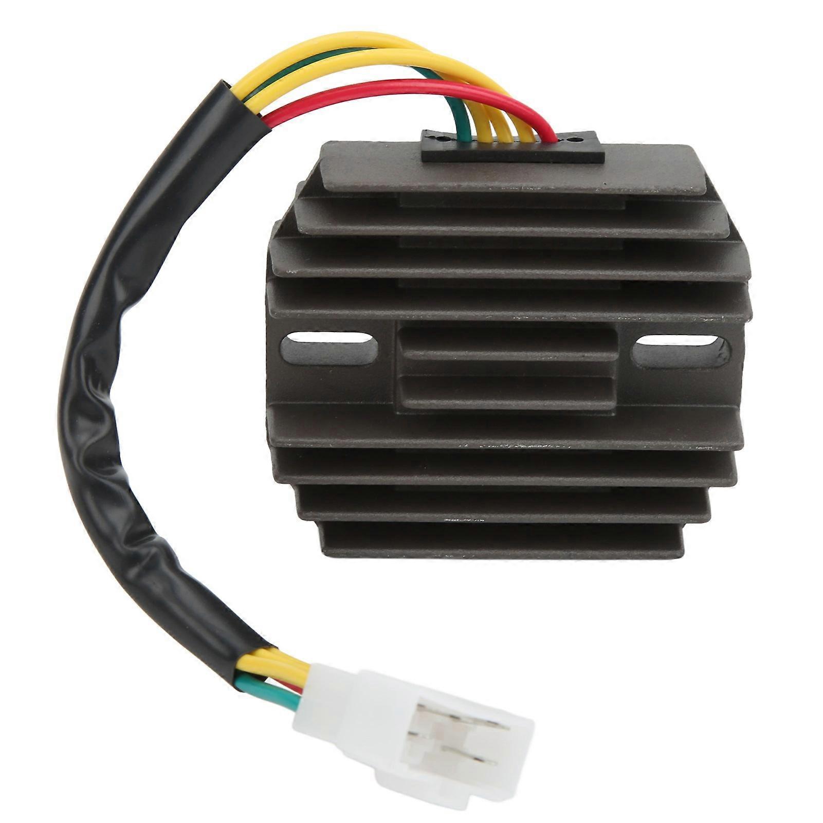 Motorcycle Voltage Rectifier 12V Shockproof Replacement for Polaris Phoenix 200 20052011 NO.17856