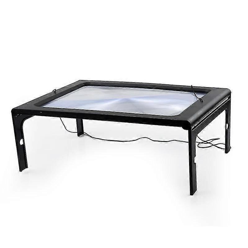 Leselupe mit LED-Licht 12 USB wiederaufladbare Schreibtischlupe mit Licht