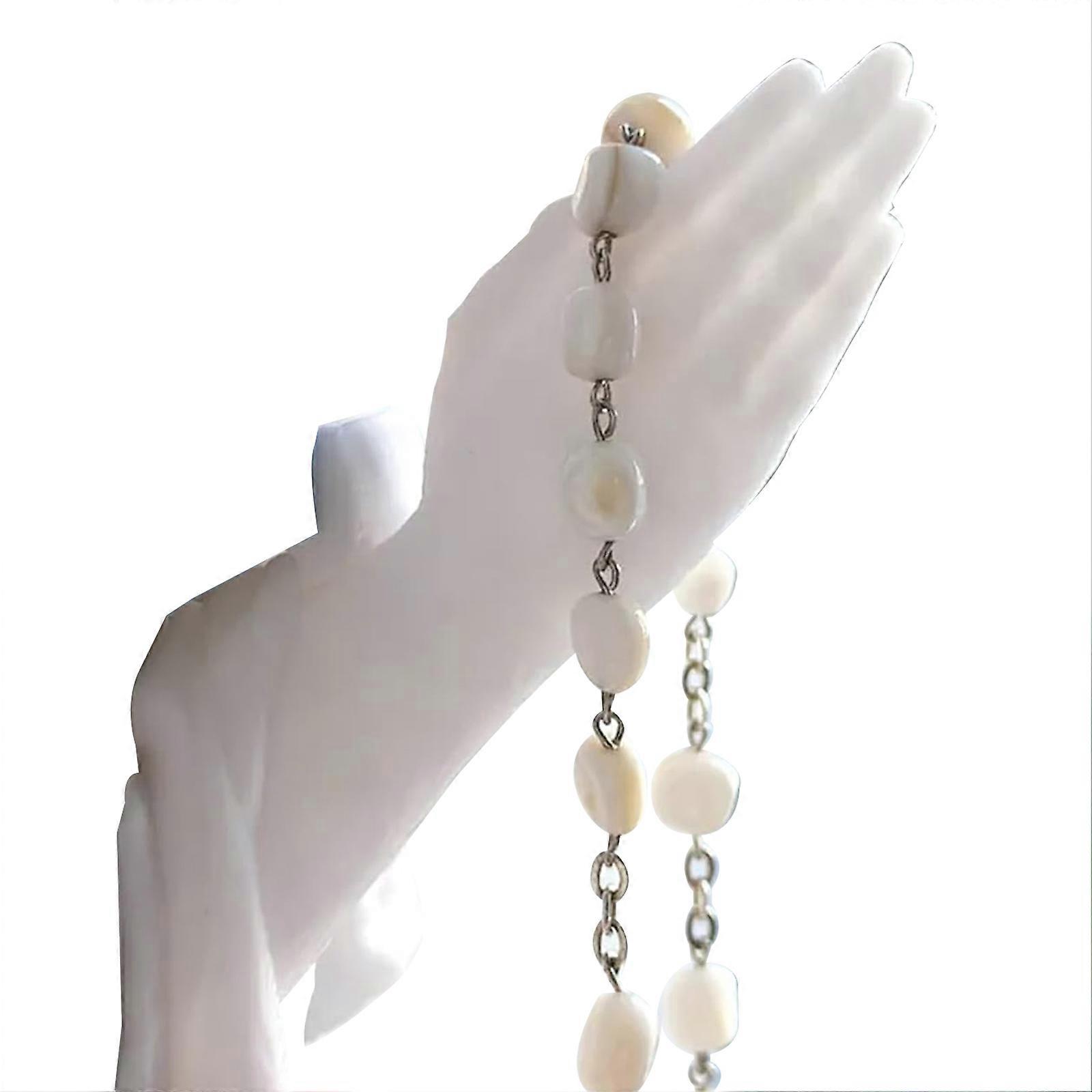 祈りの手の壁ホルダー、壁ホルダーフック、祈りの壁の装飾、祈りの手ホルダー、祈りの手像、ロザリオと祈りのカードのためのホルダー