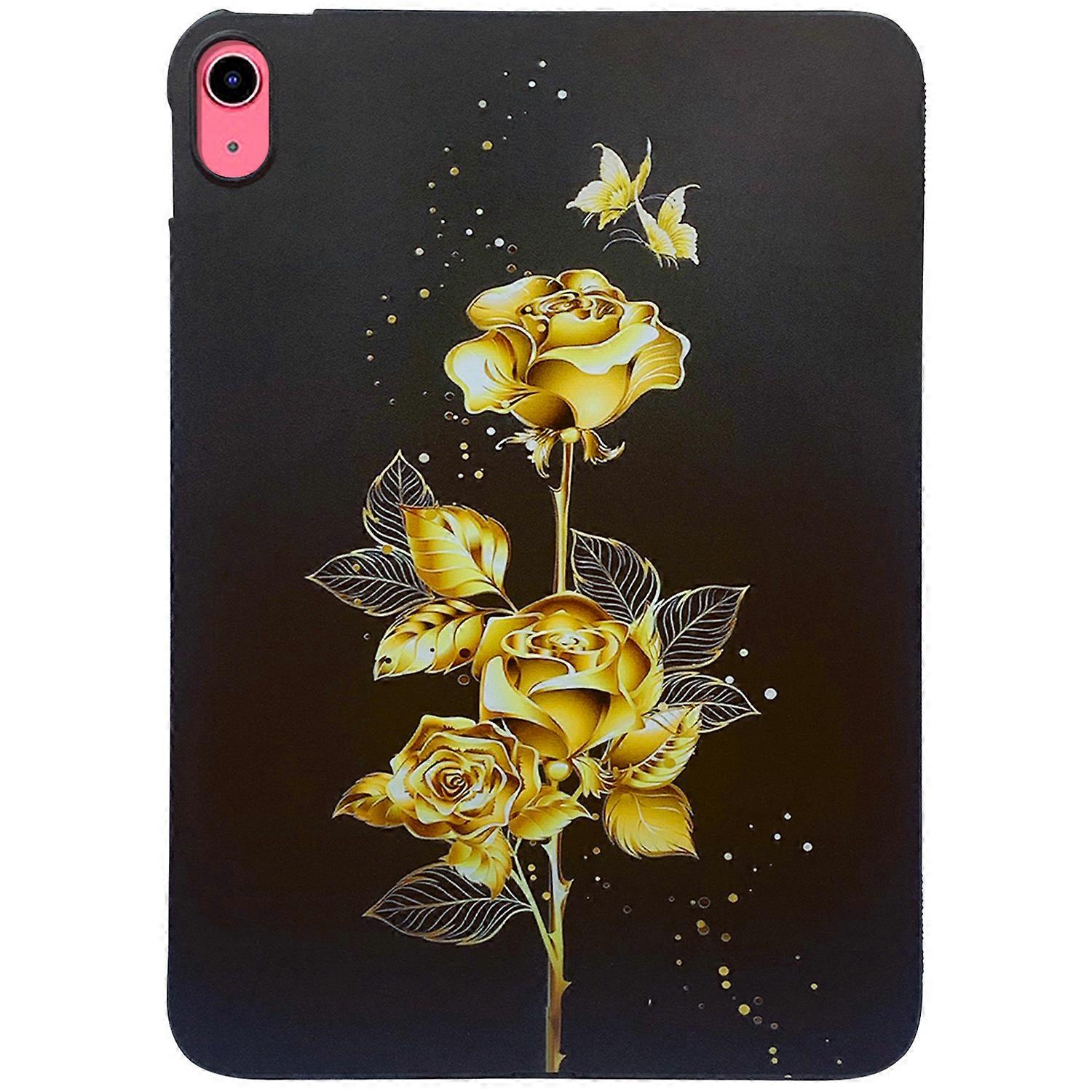 For iPad 10.9 (2022) TPU Case Pattern Printing Slim Tablet Protective Cover