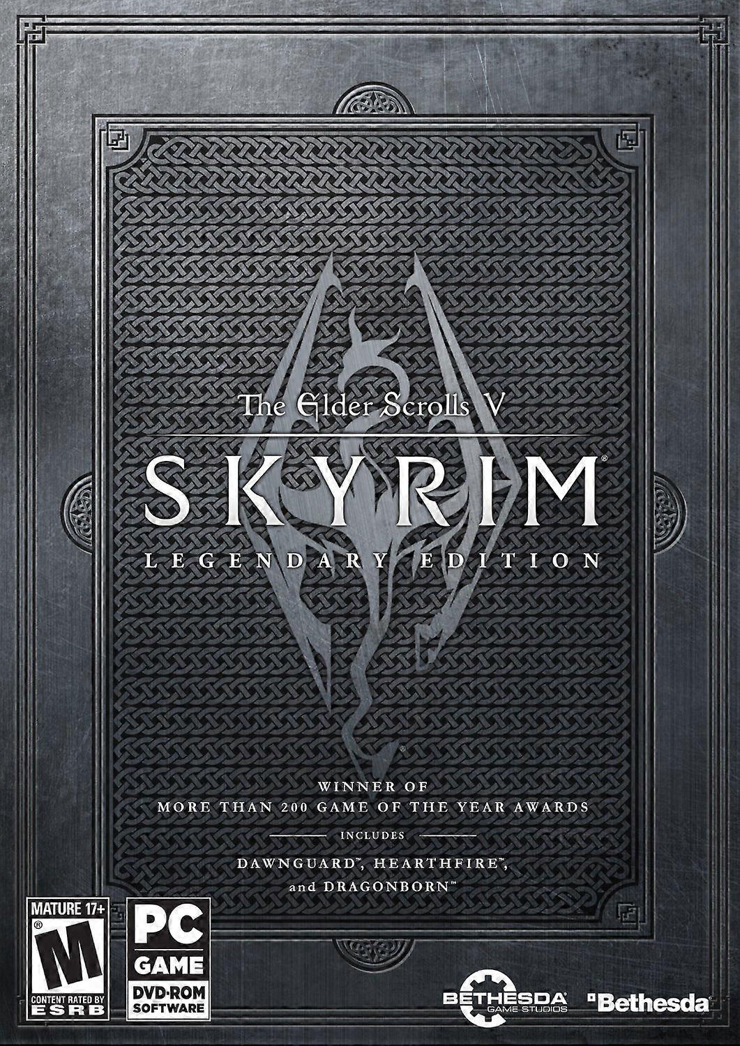 The Elder Scrolls V Skyrim Legendary Edition (PC DVD) - New & Sealed