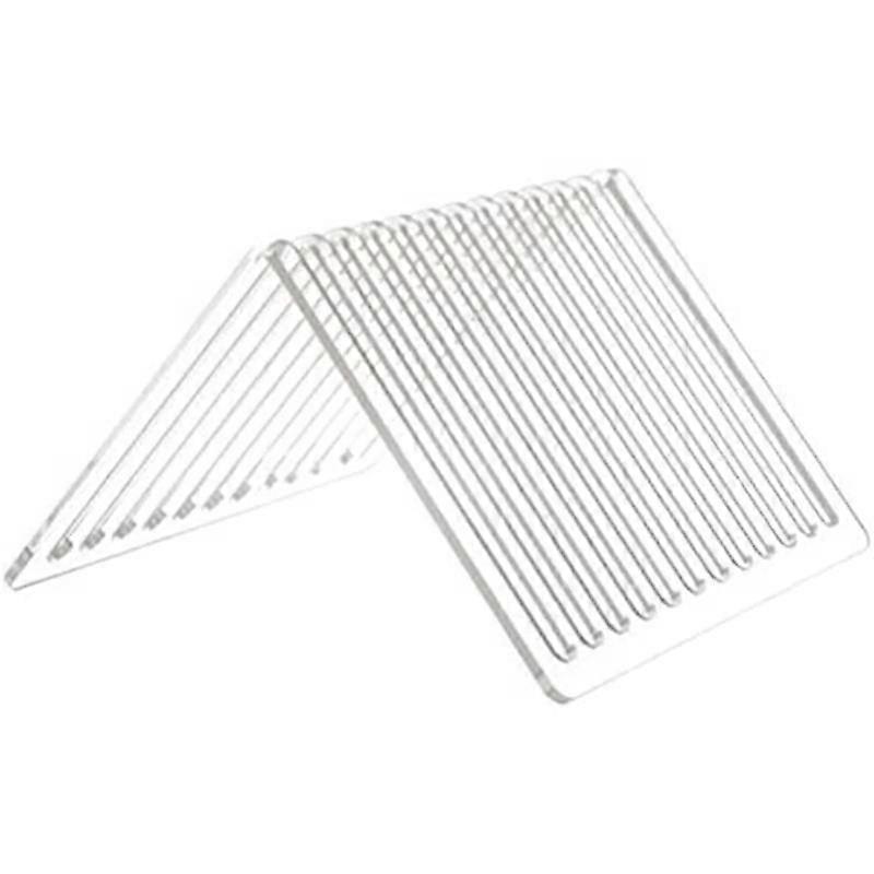 Desktop 12-Grid Bookshelf High Transparent Thickened Acrylic CD Storage Rack Record Rack Suitable f