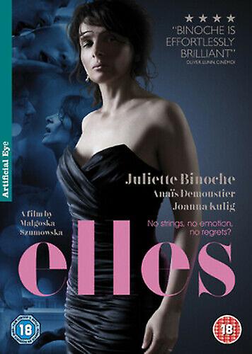 Elles دي في دي (2012) جولييت بينوش Szumowska (DIR) شهادة 18 جديد - المنطقة 2