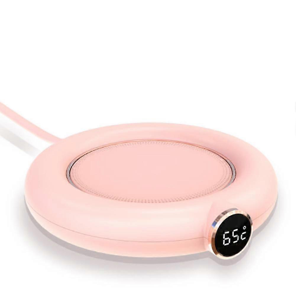 gear adjustment heating rechargeable coaster warmer