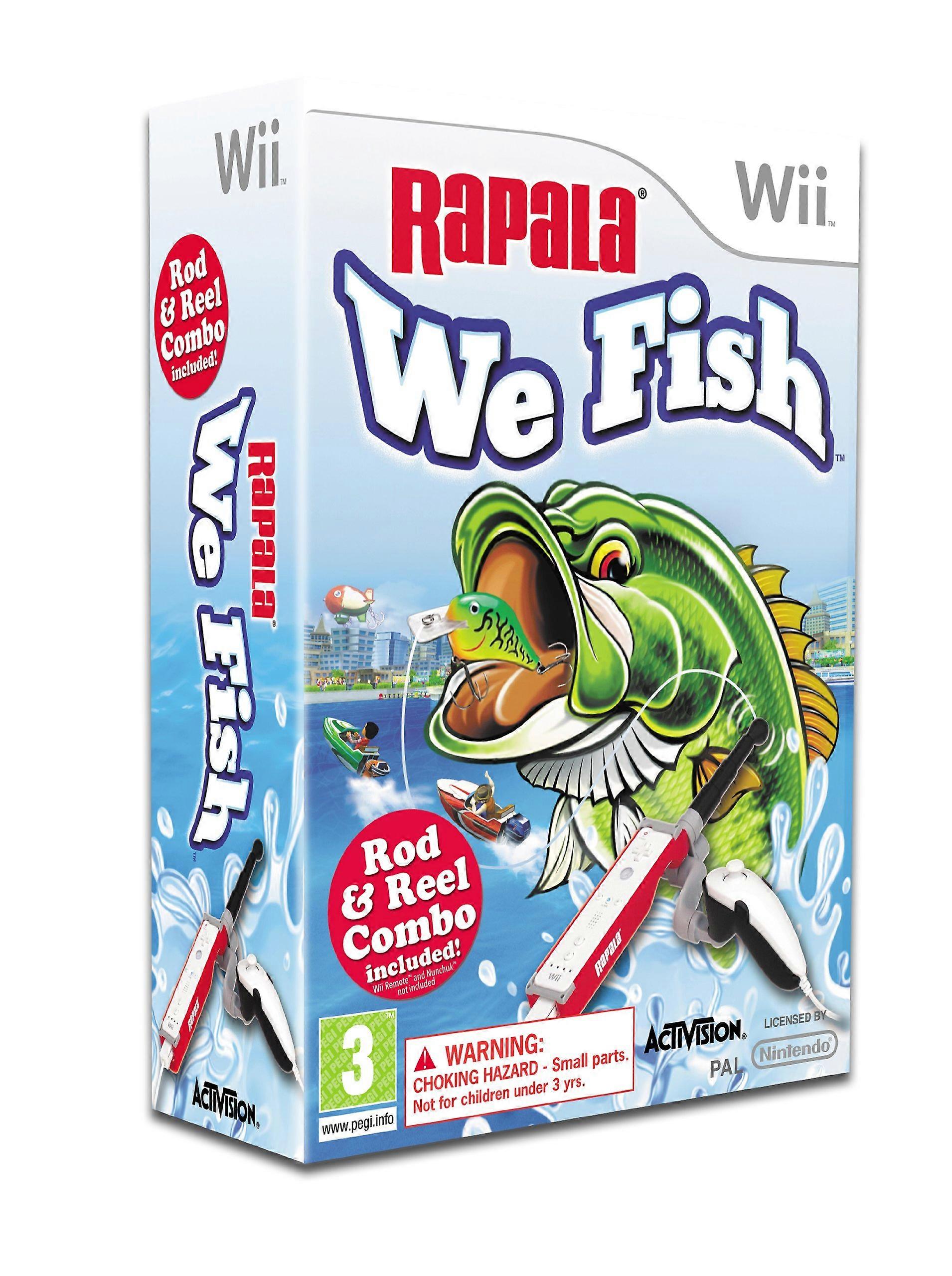 Rapala We Fish - Rod Bundle (Wii) - PAL - New & Sealed