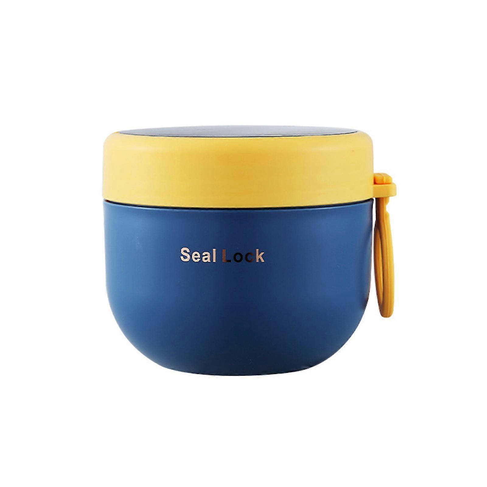 600ML / 800ML Récipient D’avoine Avec Couvercles Spork Micro-ondes Va Nuit Flocons Pot De Céréales Lait Légumes Salade De Fruits Récipient De Stockage Fournitures De Pique-