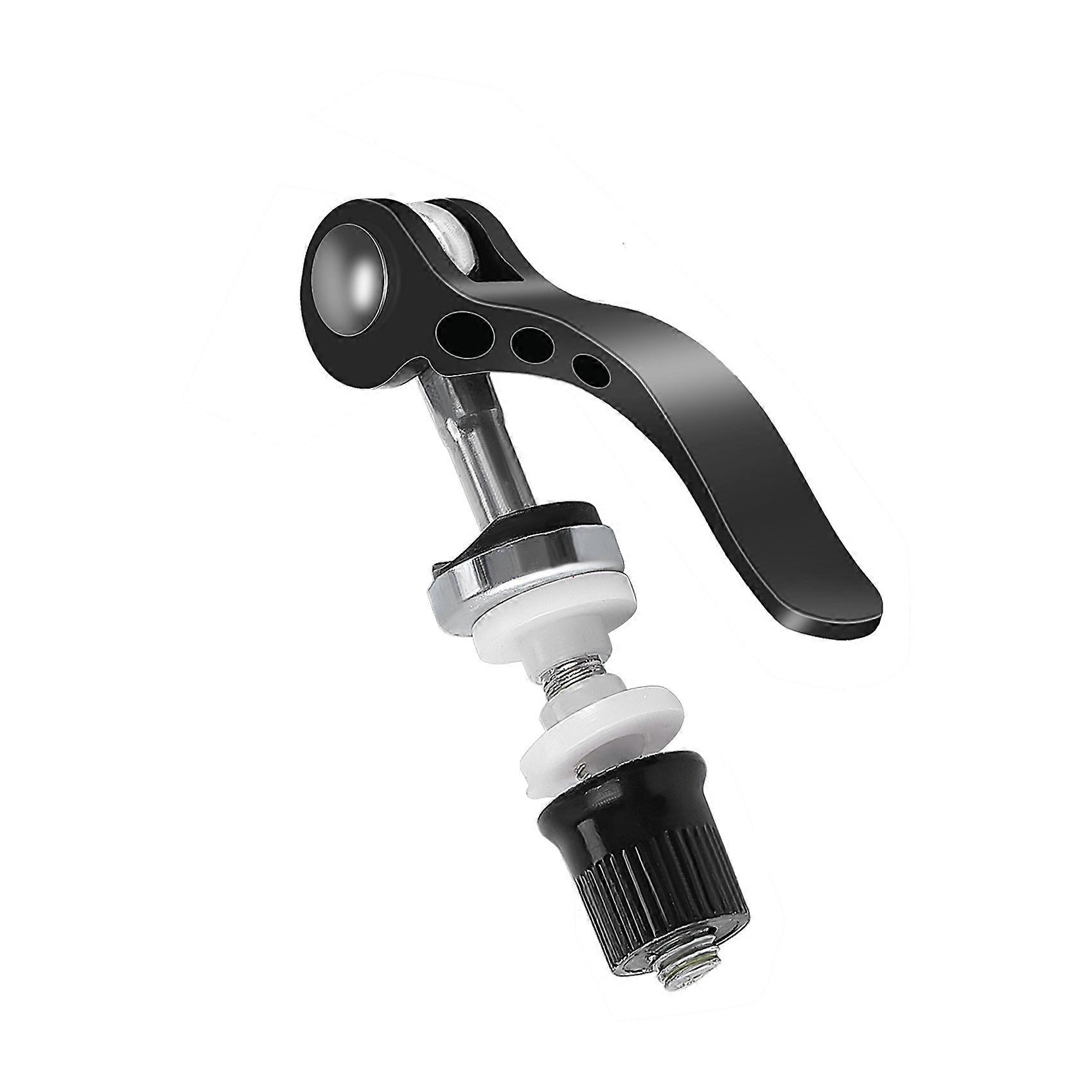 Black Bicycle quick release post clamp 6 x 55mm rod