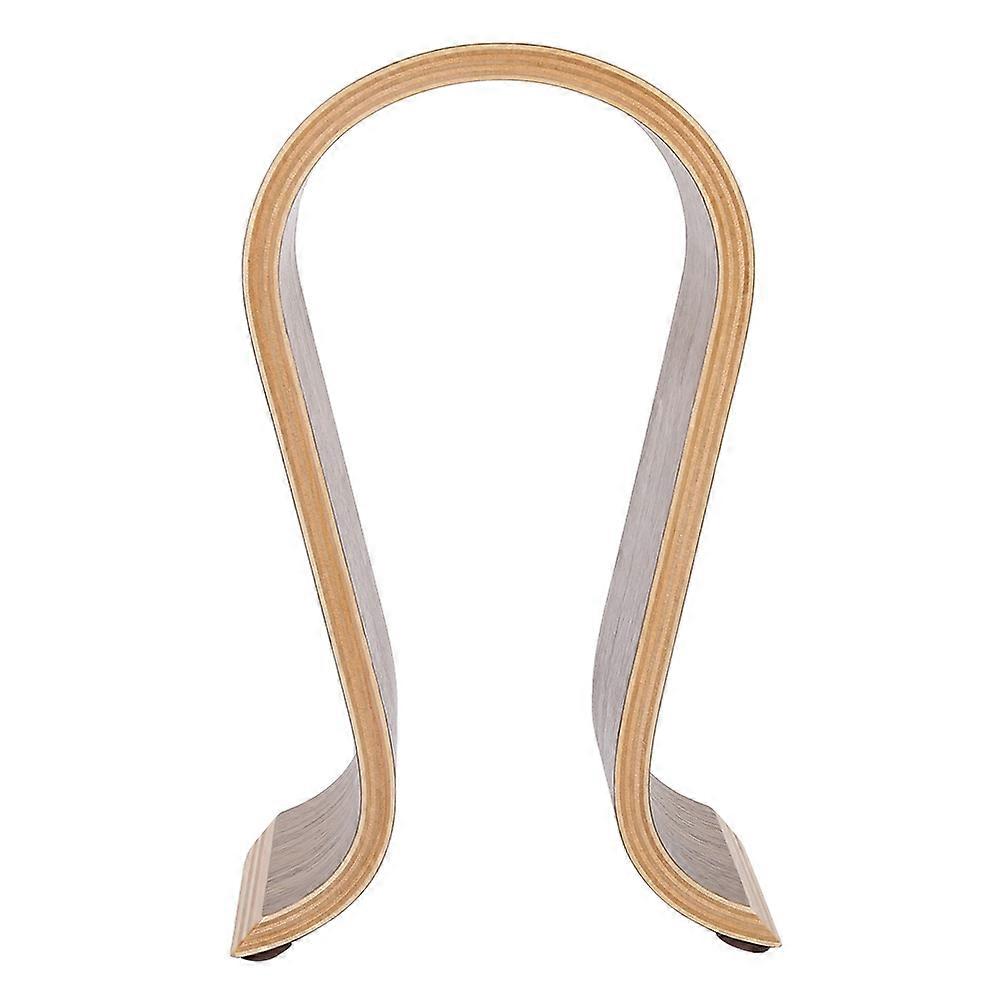 Wood Headphone Stand Holder Wooden Earphone Hanger Headset Display Rack