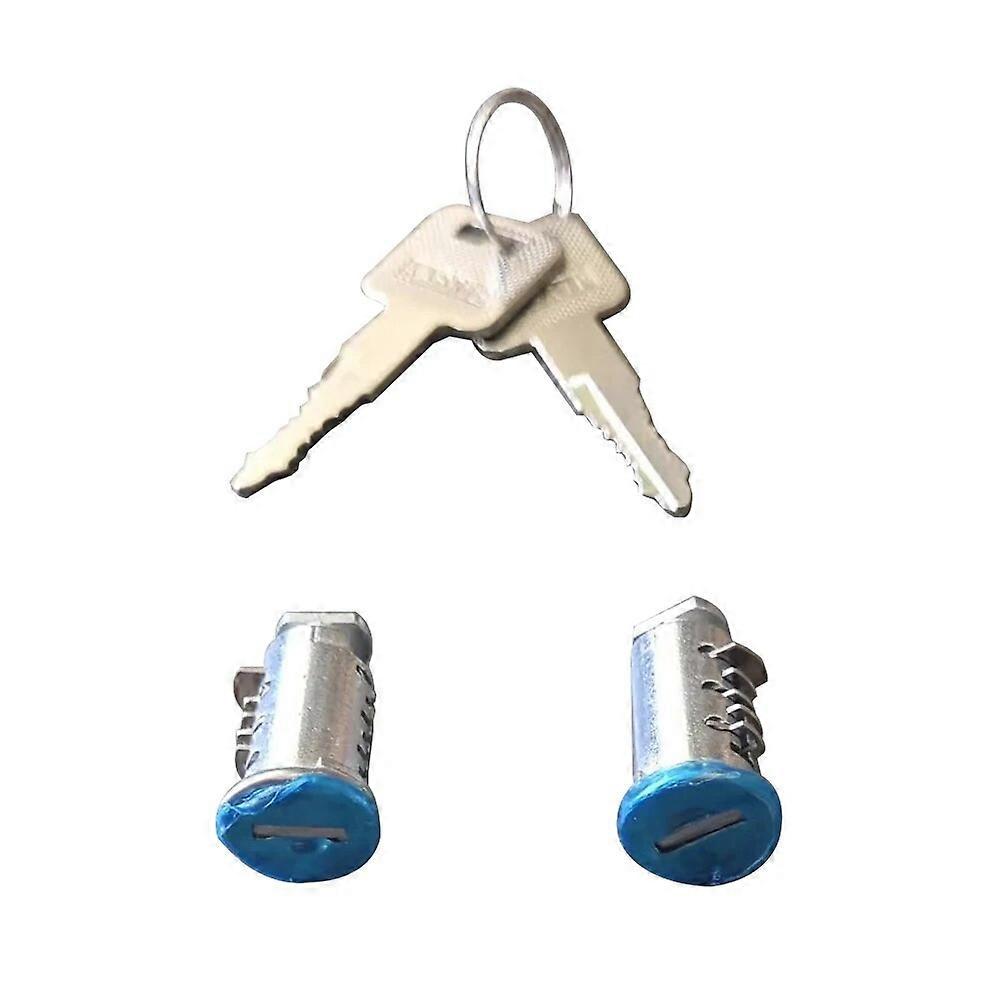 Set Of 4 Roof Bar Rack Box Barrel Locks & 4 Keys Fits Thule Halfords ...
