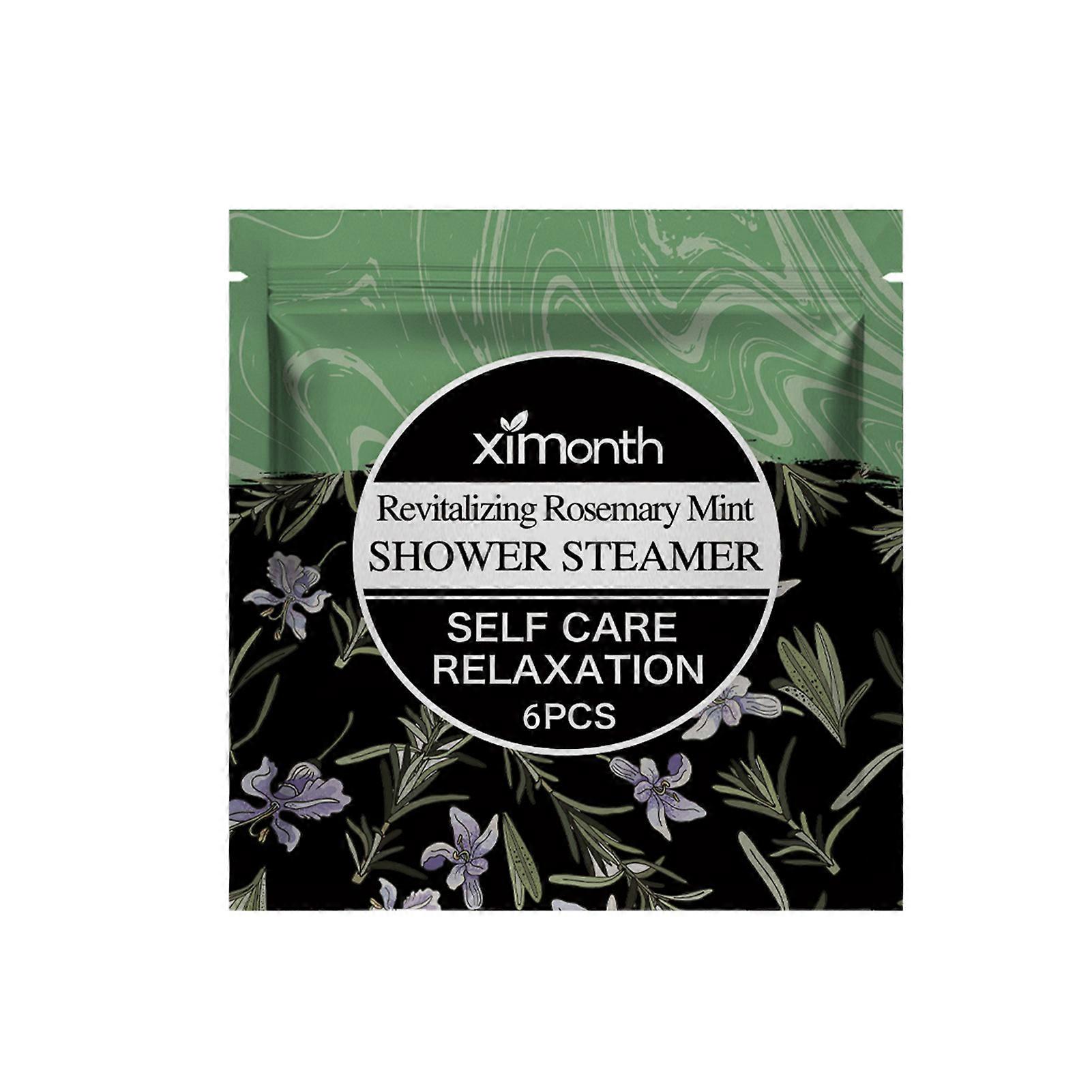 6 Pcs Aromatherapies Shower Tablets Deep Cleaning Fragrant Shower Tablet for Bathroom