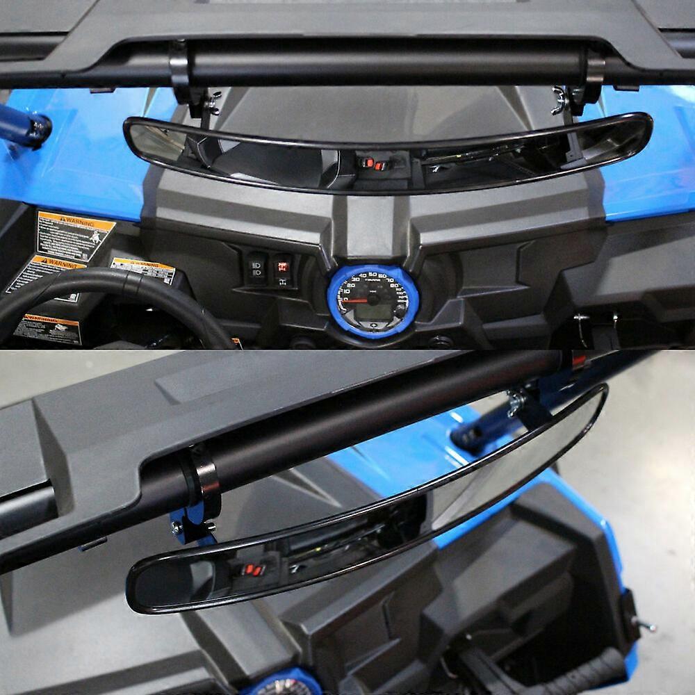 UTV Rear View Race Mirror with 2" Clamp for Can Am Commander Maverick 800 1000 for POLARIS RZR XP 900 Ranger for Yamaha Viking