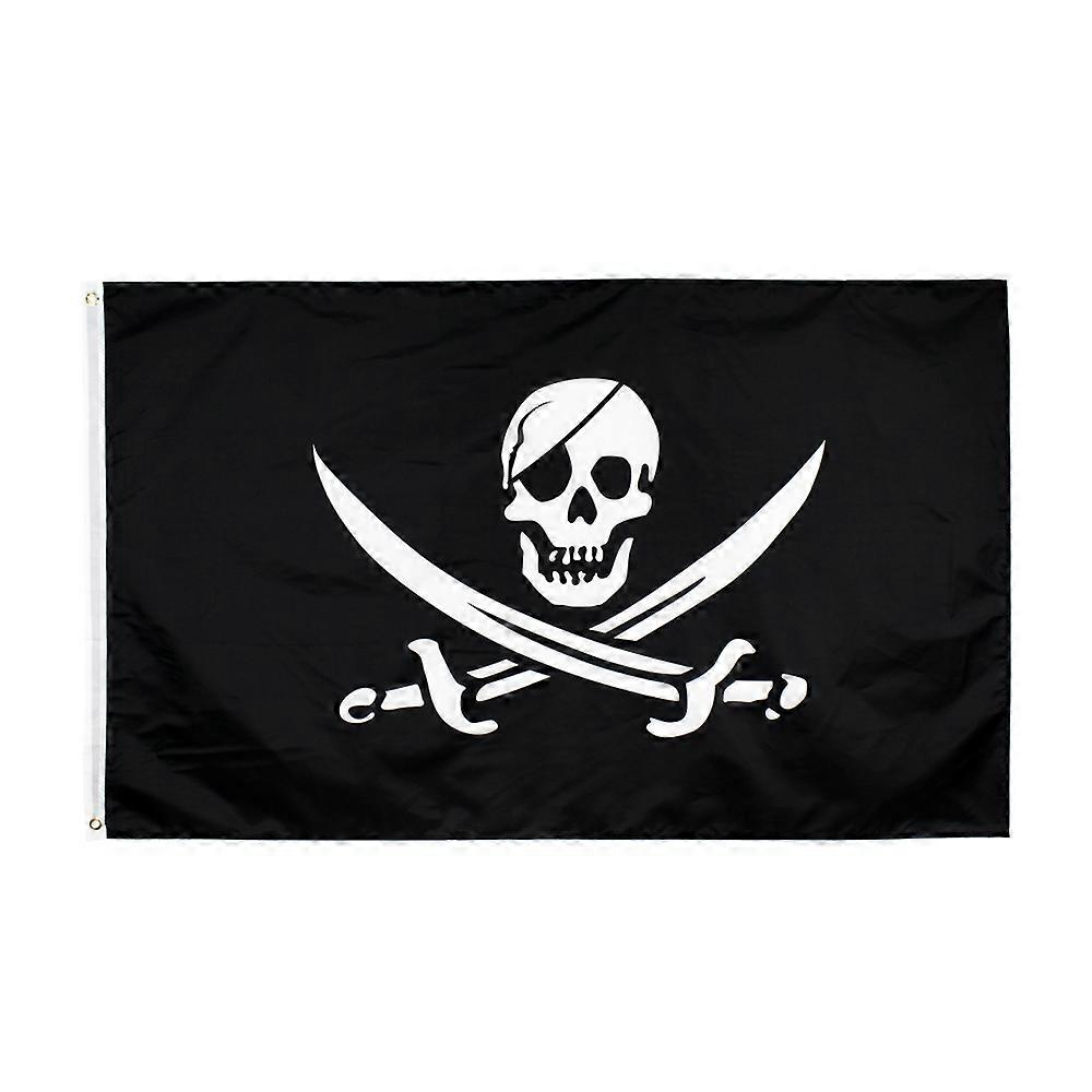 60x90cm 90x150cm Jack Rackham Flag Banner Tapestry
