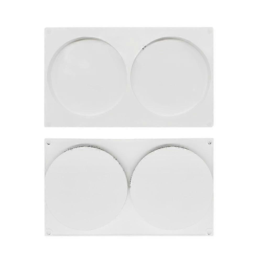 2-hole Short Cylindrical Silicone Mold