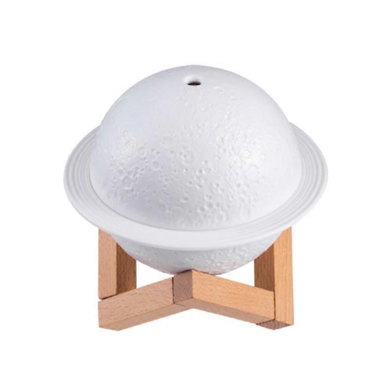 USB-Rechargeable Moon Lamp Humidifier with Customizable Mist & Night Light