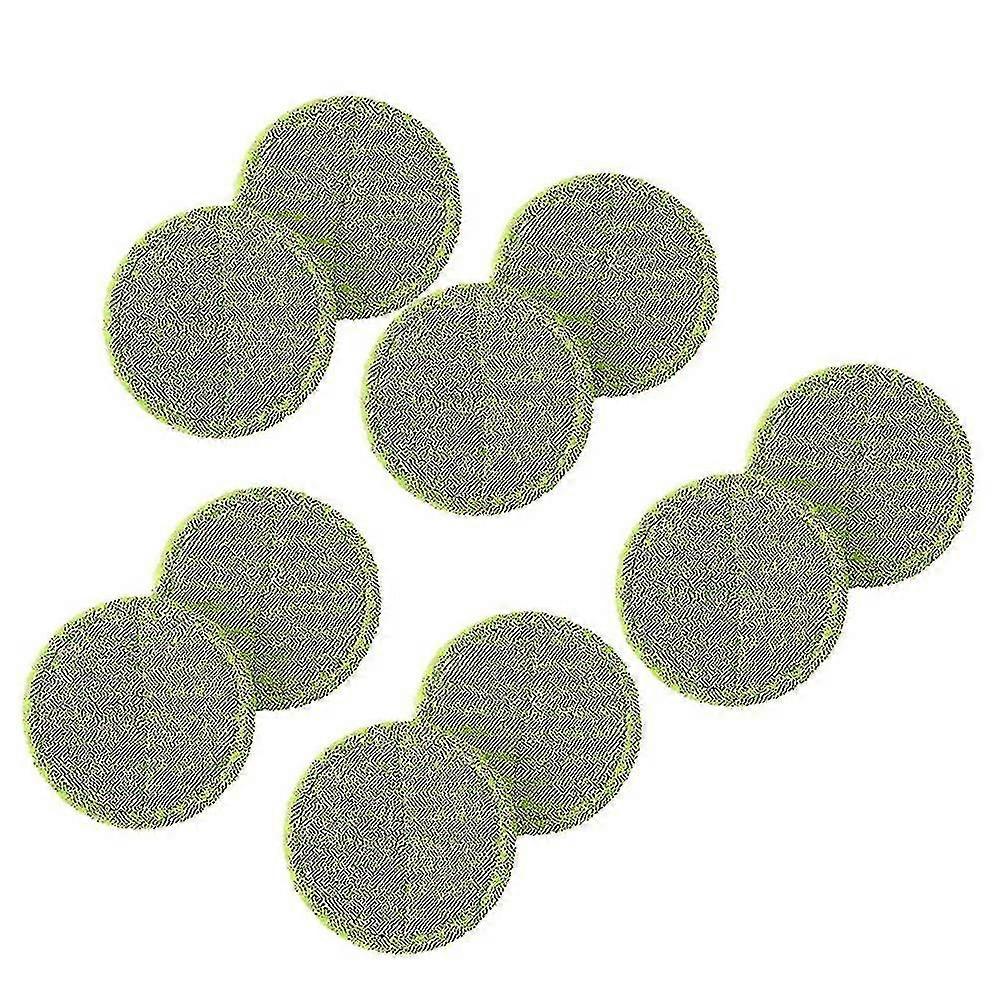 10pcs Replacement Pad Compatible With Cordless Electric Rotary Mop Sweeper