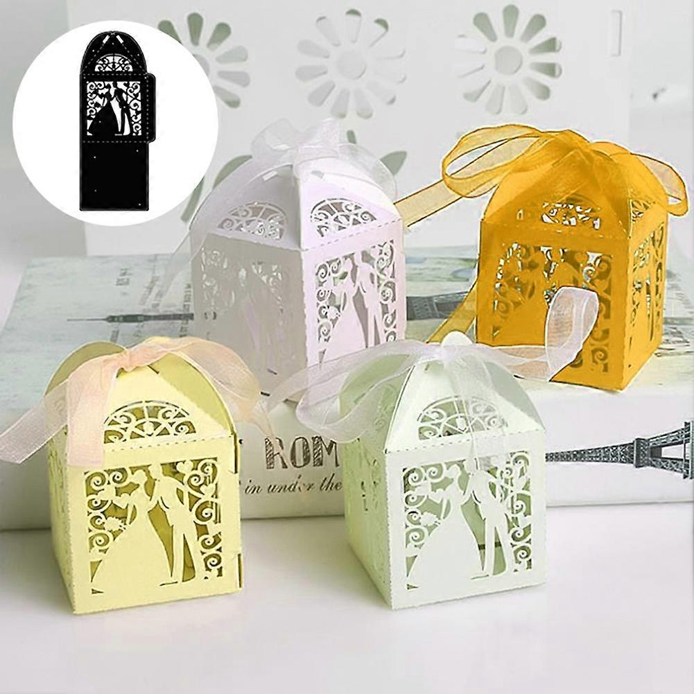 Couples Candy Lover Box Cutting Die Scrapbooking Embossing Wedding Card Decor