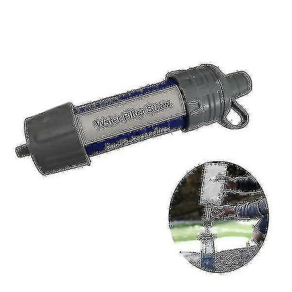 Mini Water Filtration System Portable Survival Water Purifier Straw