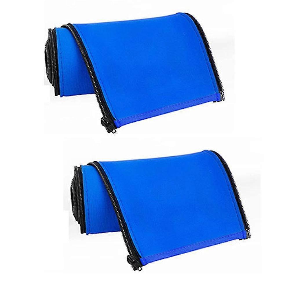 2pcs Pool Handrail Cover With Zipper, Swimming Pool Hand Railing Covers Anti-slip Safety Ladder Rai