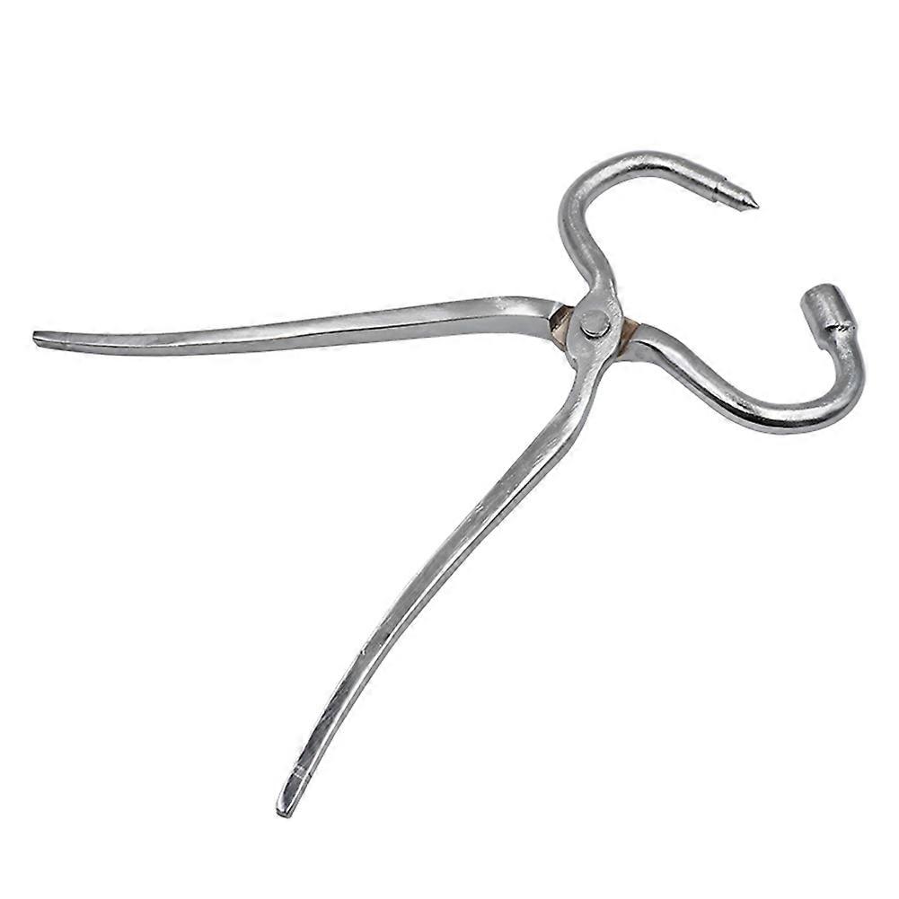 Farm Equipment Bull Cattle Nose Pliers Cow Nose Clip Piercing Drilling Tools Bovine Punch Plier Pun
