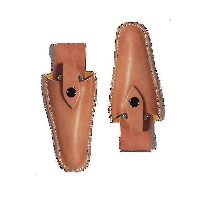 2pcs Lederscheide Werkzeug Holster mit Halter Gürteltasche für Zange, Gartenschere, Schere, Messer oder Garten