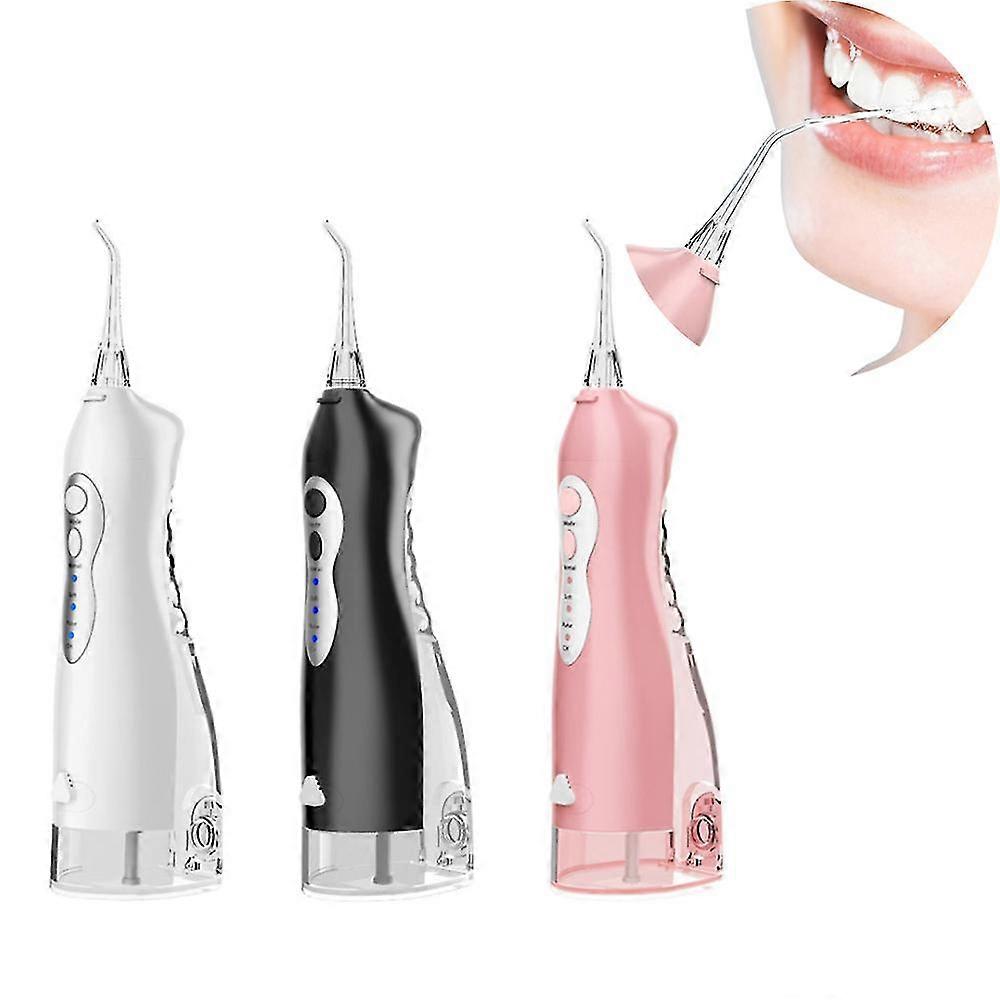 Akku-Perlenwasserflosser Wiederaufladbare tragbare Wasserflosser für Zähne