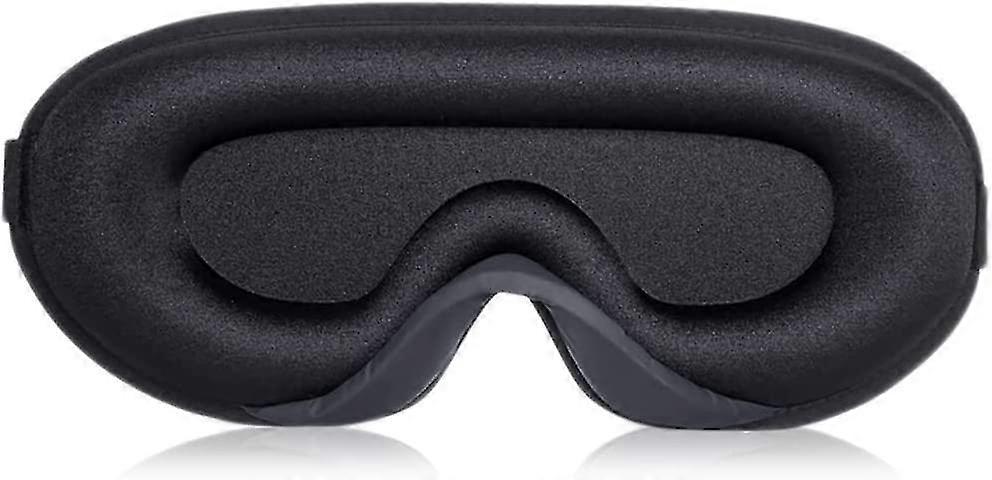 Black Eye Masks For Sleeping Light Blocking Blackout 3d Eye Mask Drowsy Sleeping