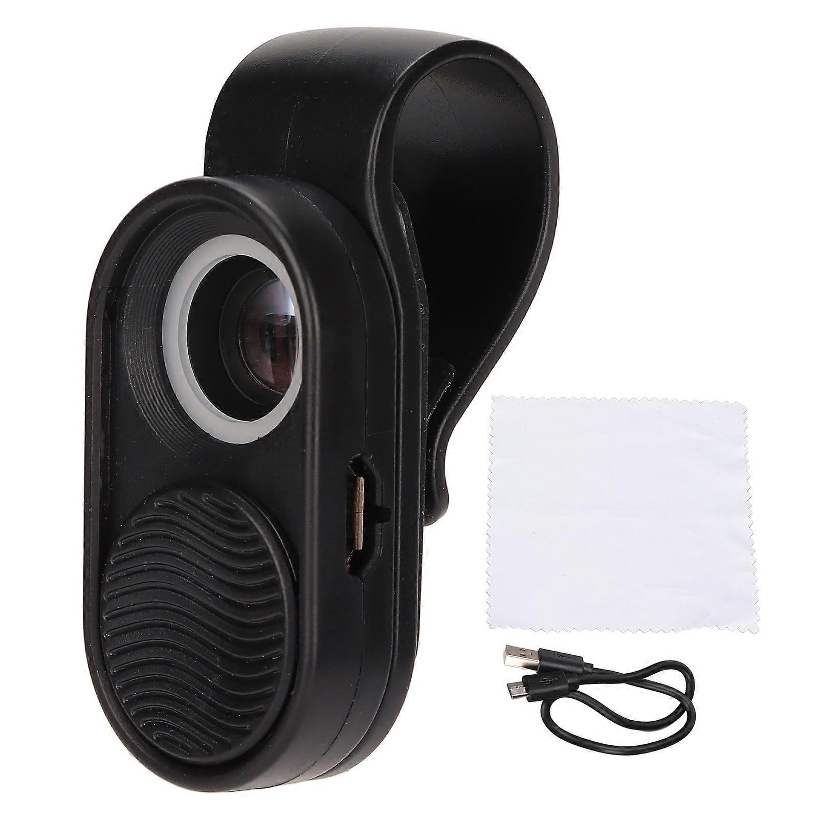100X Phone Microscope for IPhone Smartphones Tablets Portable Mini Pocket Microscope with LEDs