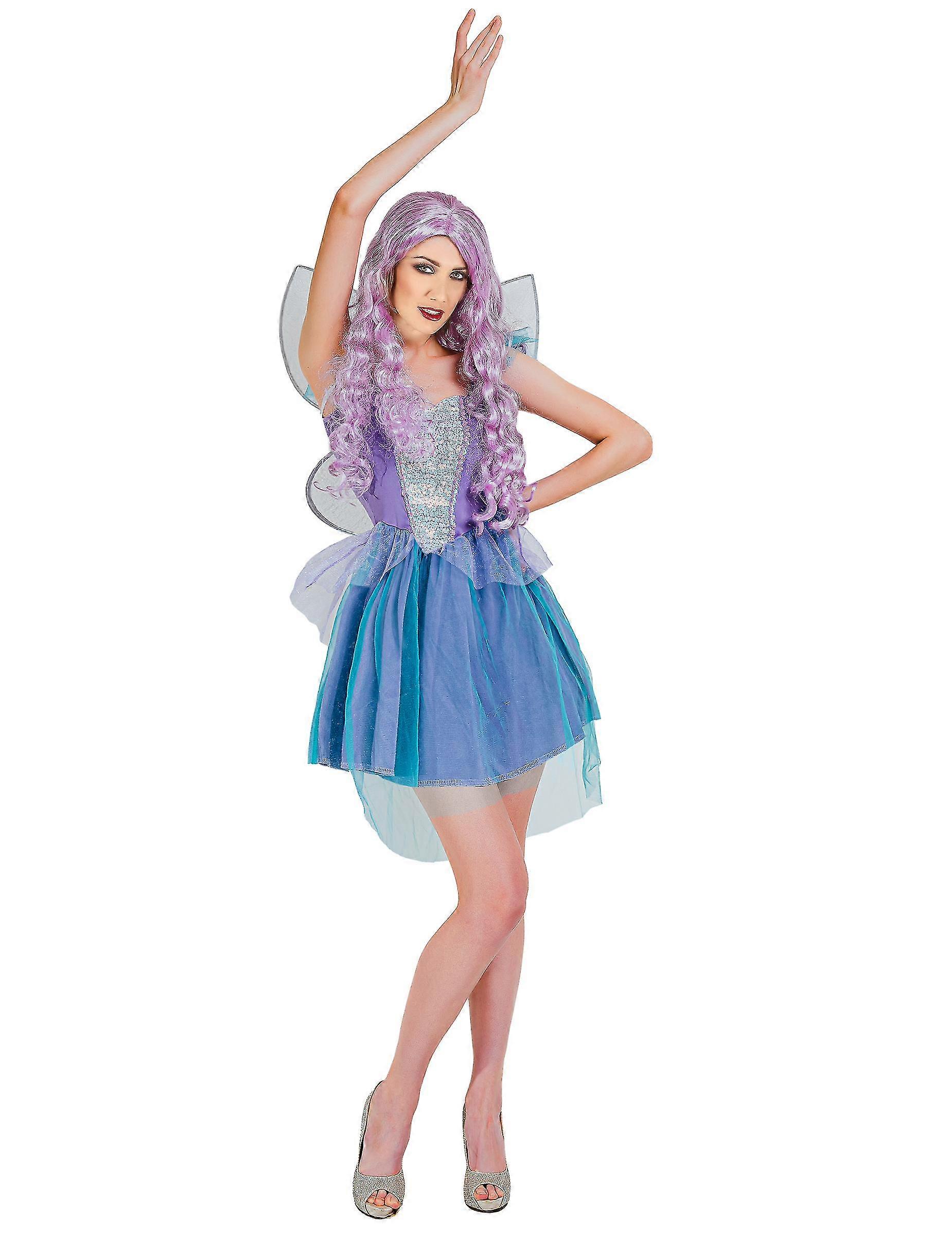 Dguisement de fe violette femme