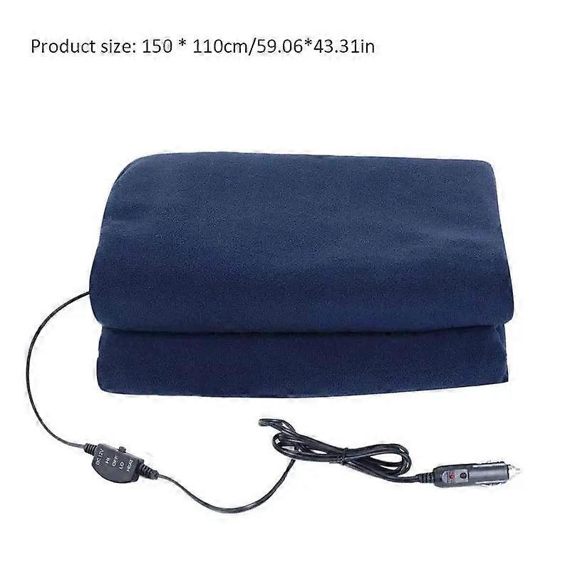 car cigarette lighter electric blanket Car Heating Blanket 12V Electric Heated Blanket Mat Cigarette Lighter Plug  Winter Camping Travel Heating Blanket Car Accessories