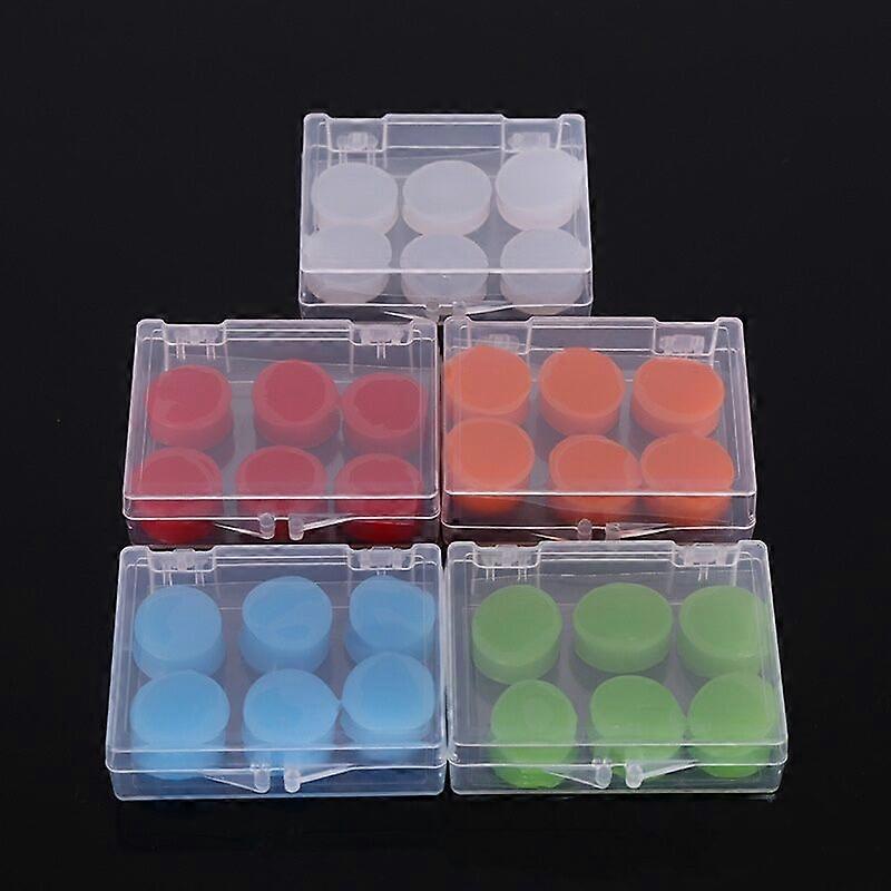 Ear plugs for sleeping and swimming, 15 pairs of reusable silicone moldable noise cancelling ear plugs for shooting range, swimmers, snoring, concerts