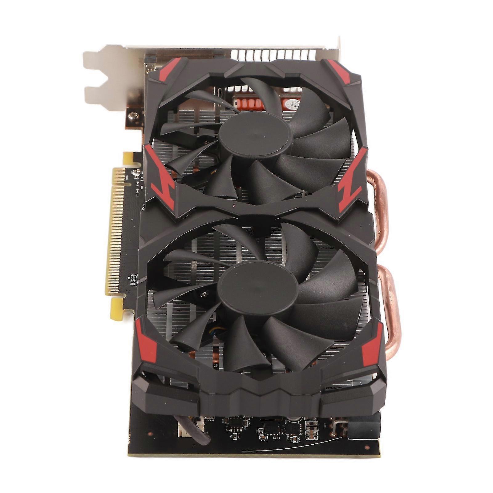 Scheda Grafica RX 580 8GB GDDR5 | GPU 1284 MHz, Memoria 7000 MHz, PCIe 3.0, Doppia Ventola, 3xDP/HDMI/DVI, Supporto 4K 60Hz