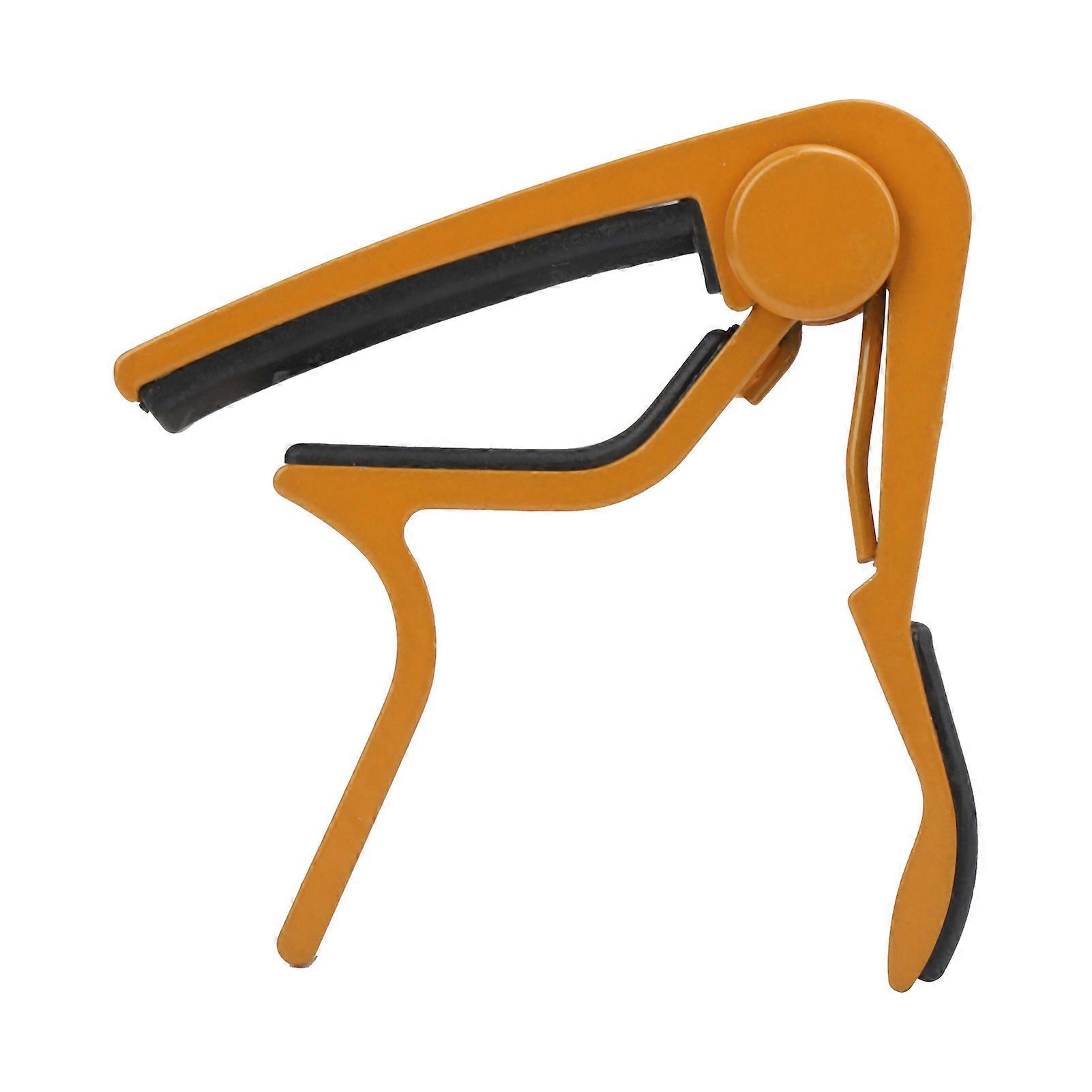 Guitar Capo with 5 Celluloid Picks and Zinc Alloy Accessories for Stringed Instruments