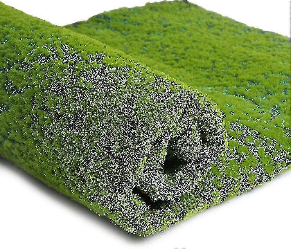 Kunstrasenmatte Rasenteppich Miniatur Gartendekoration Moosmatte Puppenhaus Ornament Grüner Punkt