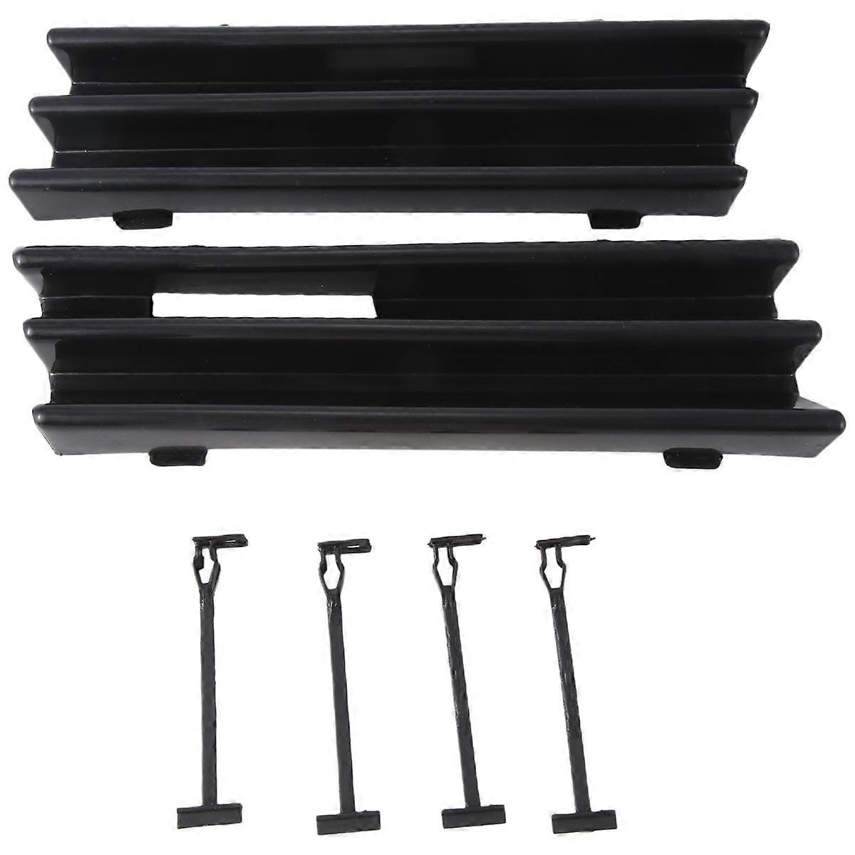 Car Front Bumper Tow Hook Covers Caps 1Pair Fits for S-Class W140 4-DOOR 1992-1993 1408800105 14088