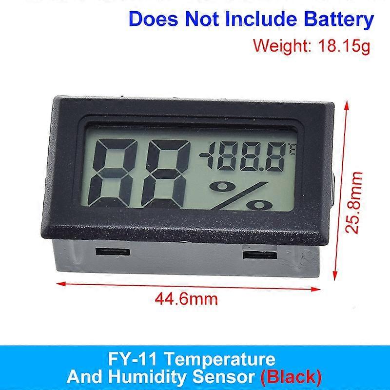 Mini LCD Termômetro Digital Temperatura do medidor de umidade do sensor conveniente