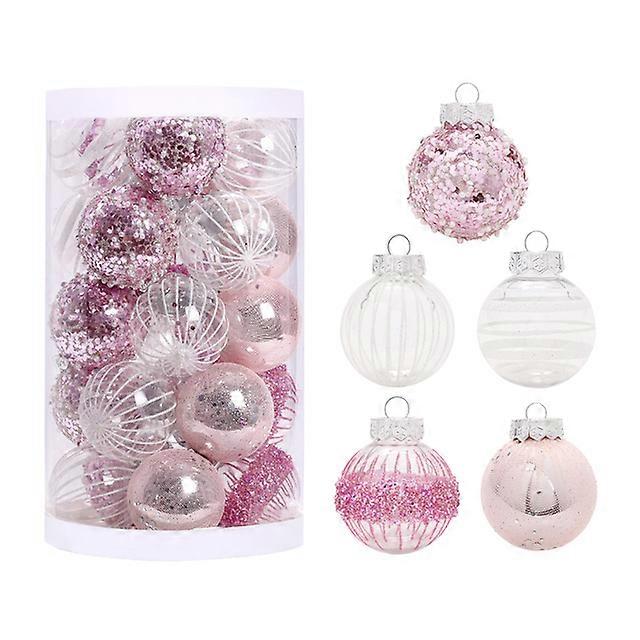 Christmas Pendant Ball Festive Party Supplies 25pcs Christmas Ball New Year Navidad