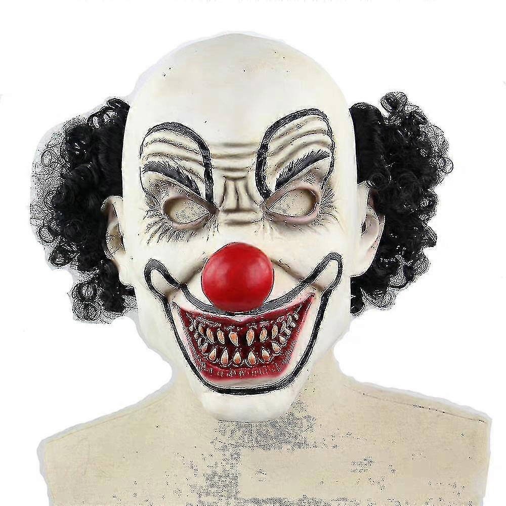 Horror Scary Joker Clown Mask Halloween Cosplay Party Costume Props