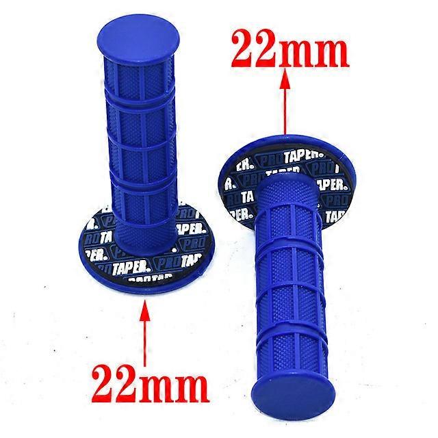 22mm 7/8 Blue Handle Hand Grips For 110 125 150 200cc ATV Quad 4 Wheeler