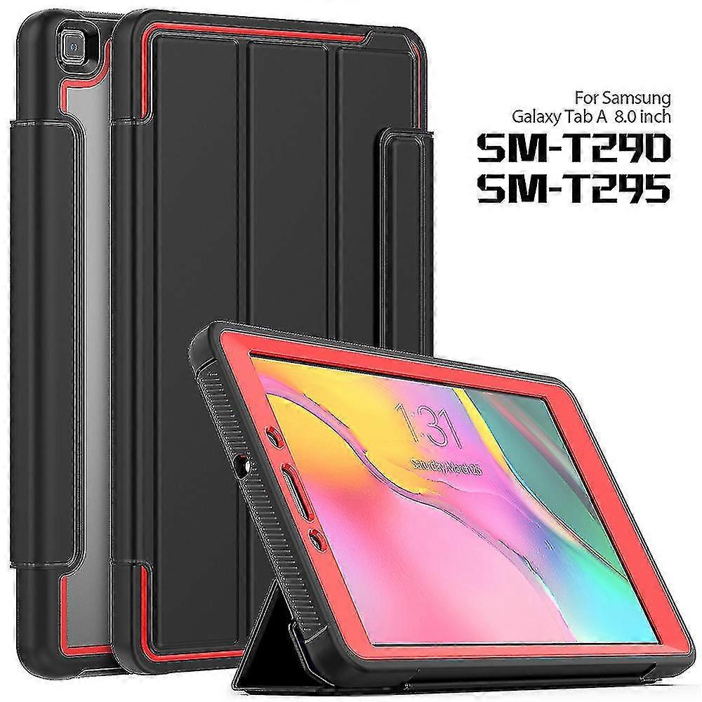For galaxy Tab A 8.0 Case 2019, Premium Shock Proof Stand Folio Case, Multi- Viewing Angles, Soft Tpu Back Cover For Samsung Galaxy Tab A 8.0 Inch Tab