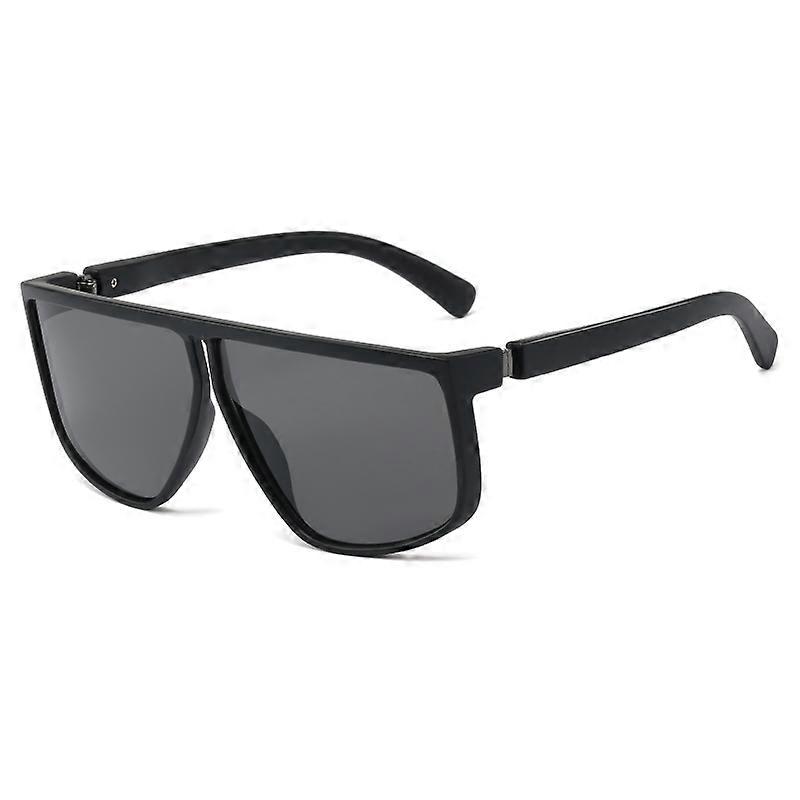 CRIXALIS Oversized Square Sunglasses For Men Marca Anti Glare Driving Sun Glasses Mulheres Moda Flat Top Óculos Masculino UV400
