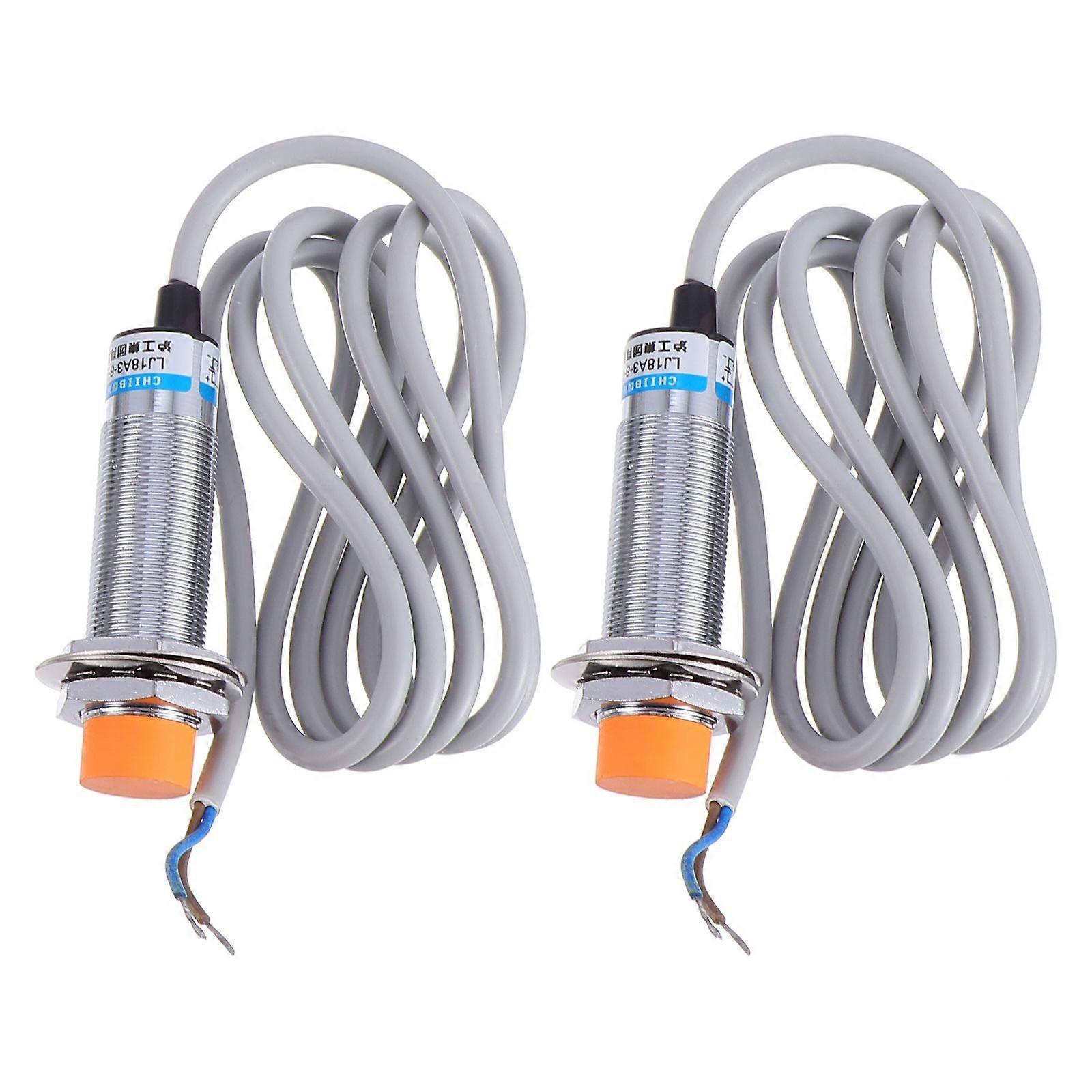 2 Pcs Professional Detecting Distance Approach Sensor Inductive Proximity Switch