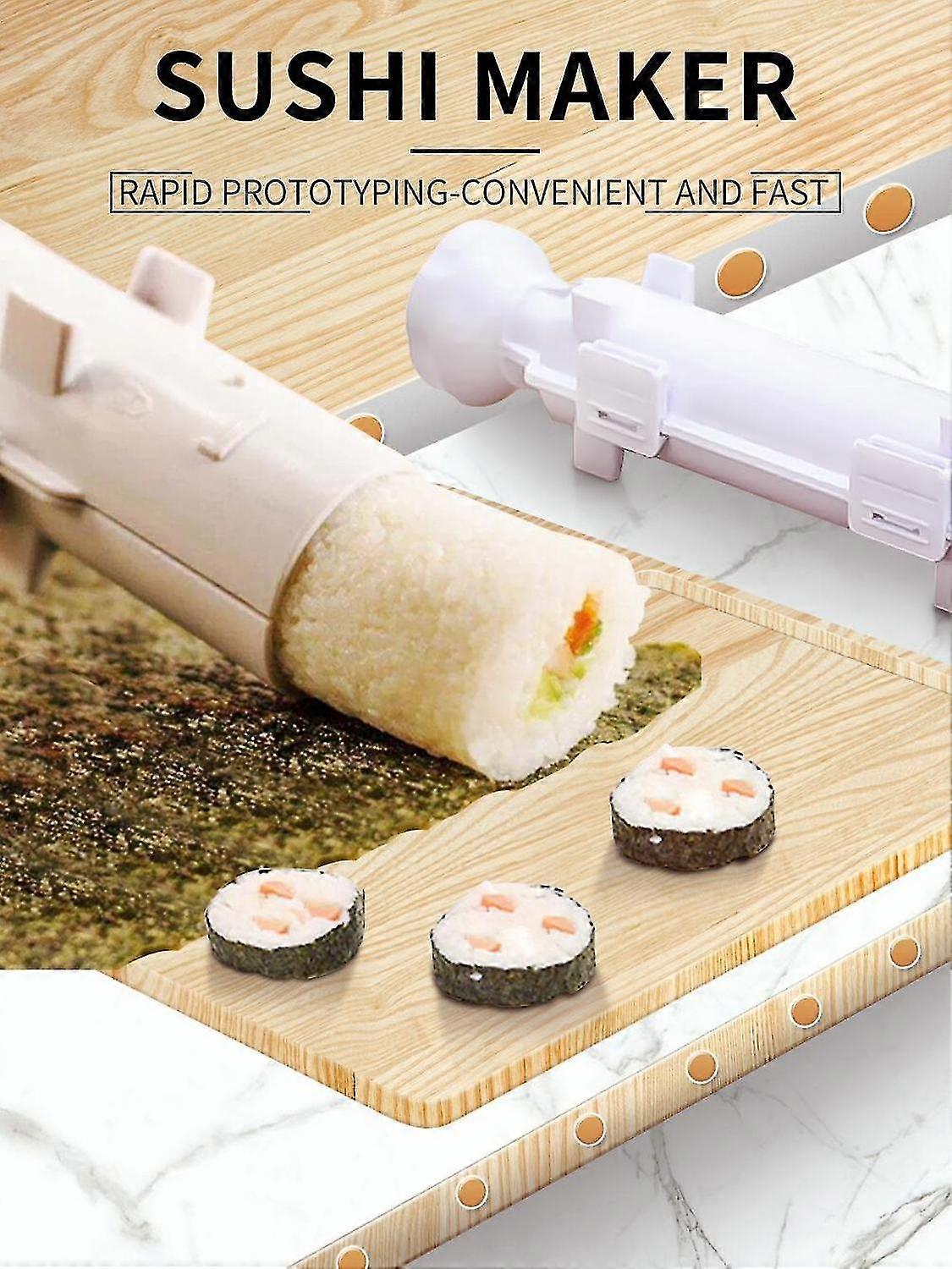 Quick Sushi Maker Roller Rice Mold Vegetable Meat Rolling Gadgets Diy Sushi Device Making Machine Kitchen Ware