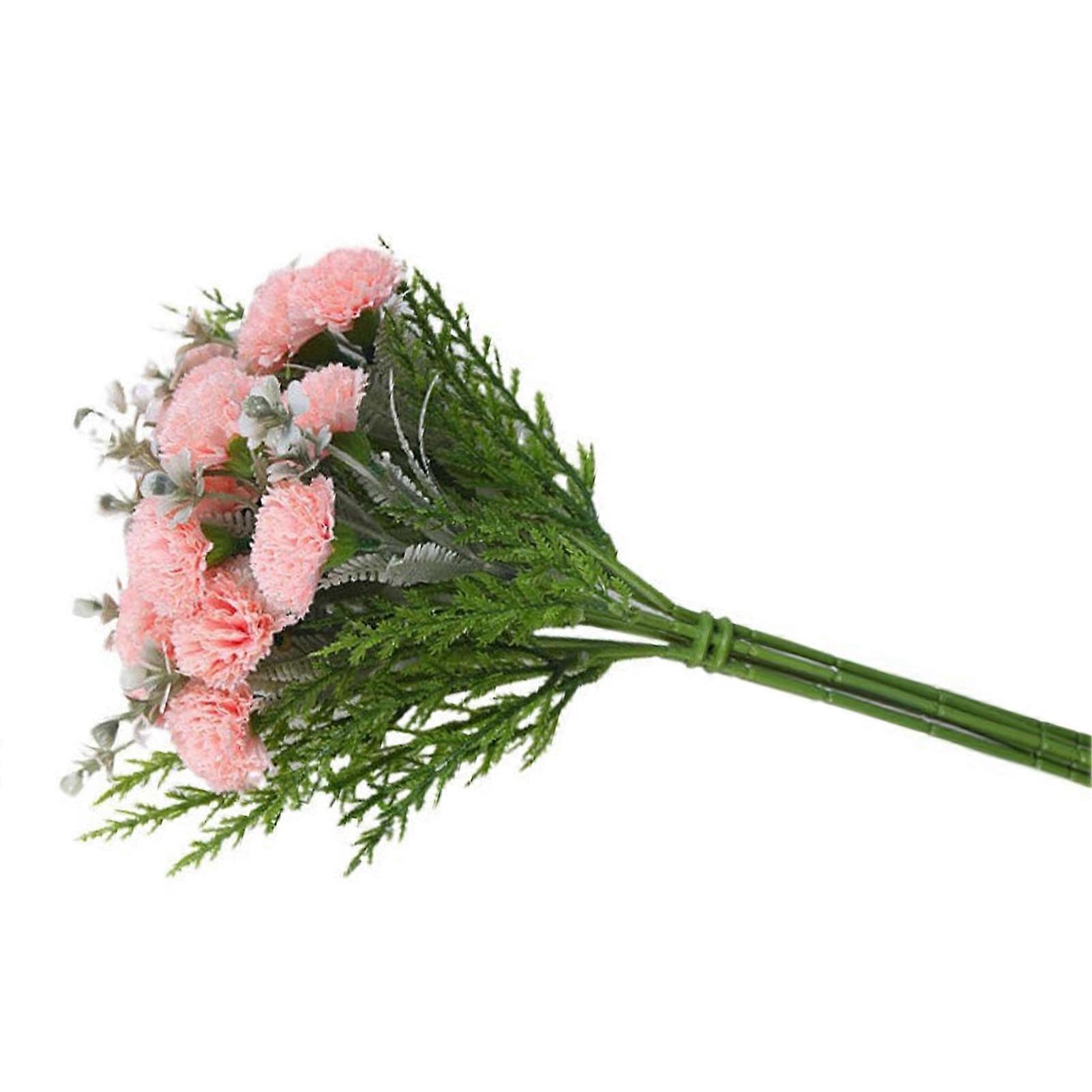 Artificial Flower Vivid Eye-catching Widely Applied Home Garden Carnation Scrapbook Artificial Flowers for Girlfriend
